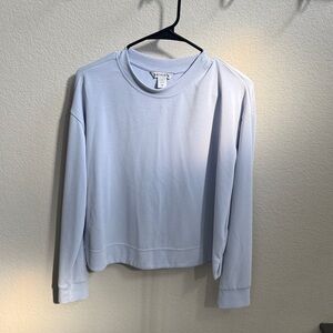 Athleta Sky Blue Crew Neck Top